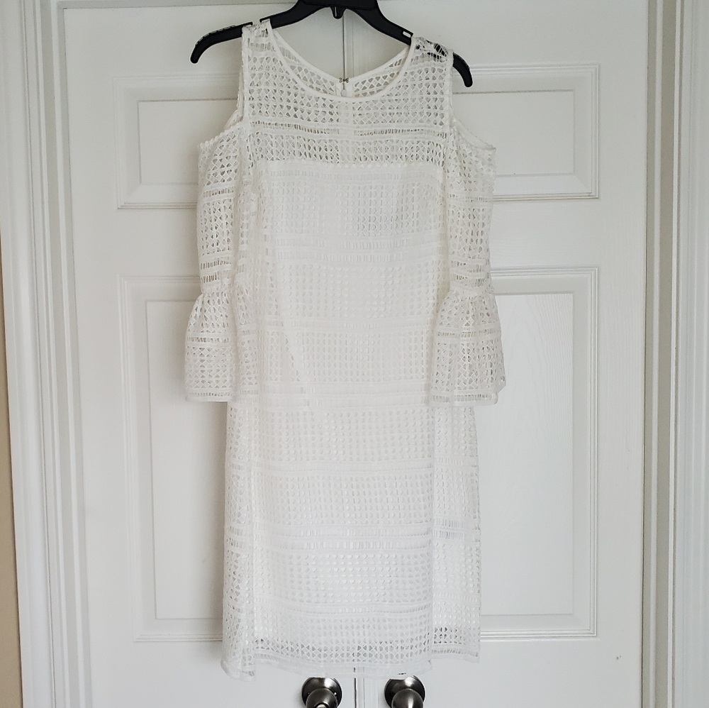 Leslie Fay Ivory dress